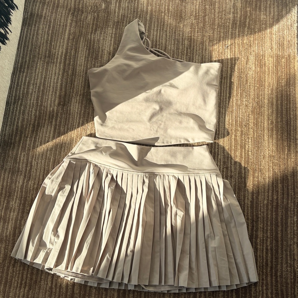Abercrombie top and tennis skirt Set